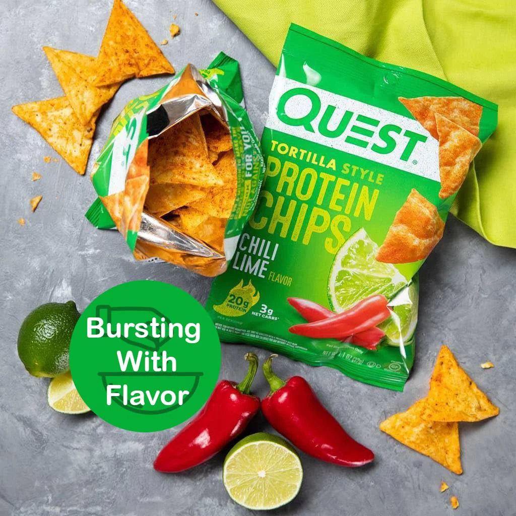 Protein Chips Variety Pack Assorted Flavors High Protein Snacks 6 Pack a7