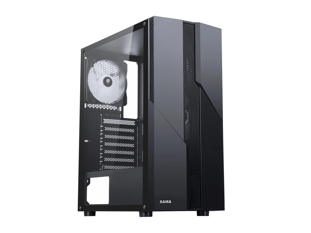 Black USB3.0 ATX Mid Tower Gaming Computer Case w4a