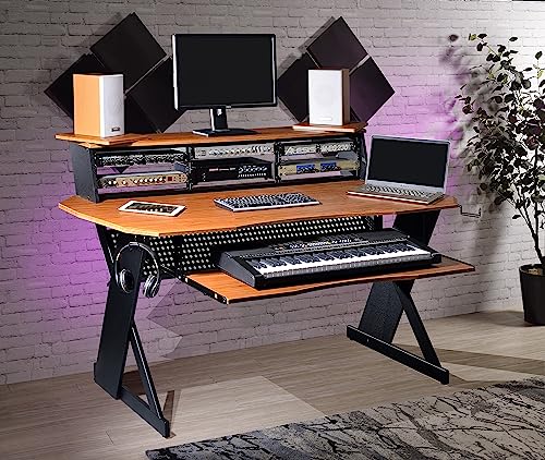 Music Studio Desk Workstation with 4U Rack k7m