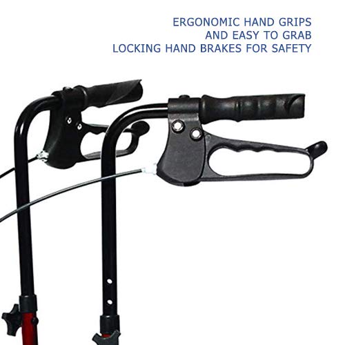 Foldable 3-Wheel Walker for Seniors, Lightweight a7