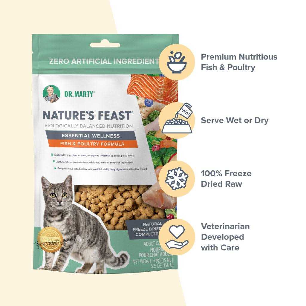 Freeze Dried Raw Cat Food Fish & Poultry7k