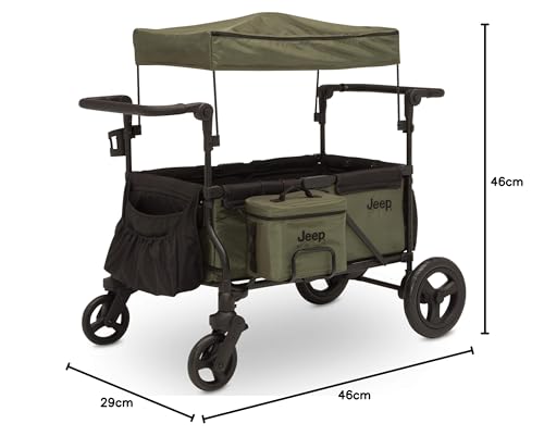 Stroller Wagon with Cooler Bag and Parent Organizer a7k