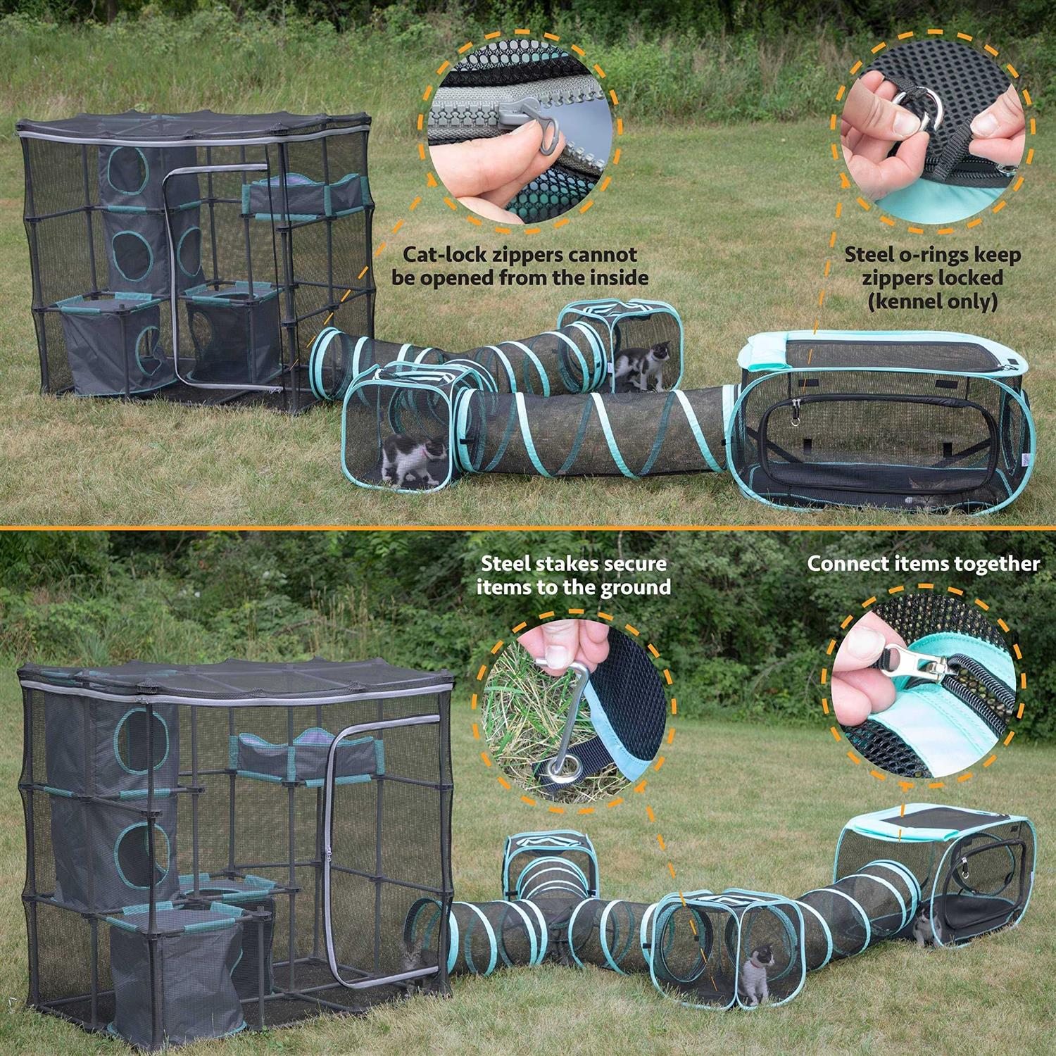 Cat Furniture Indoor Outdoor Kit 7x