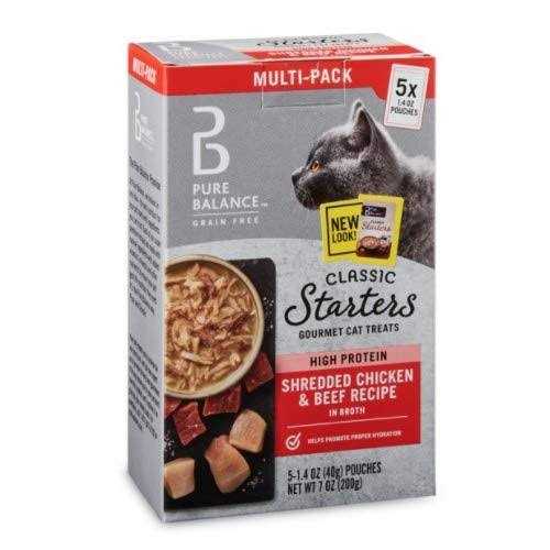 Shredded Chicken & Beef Broth Cat Treats k7m