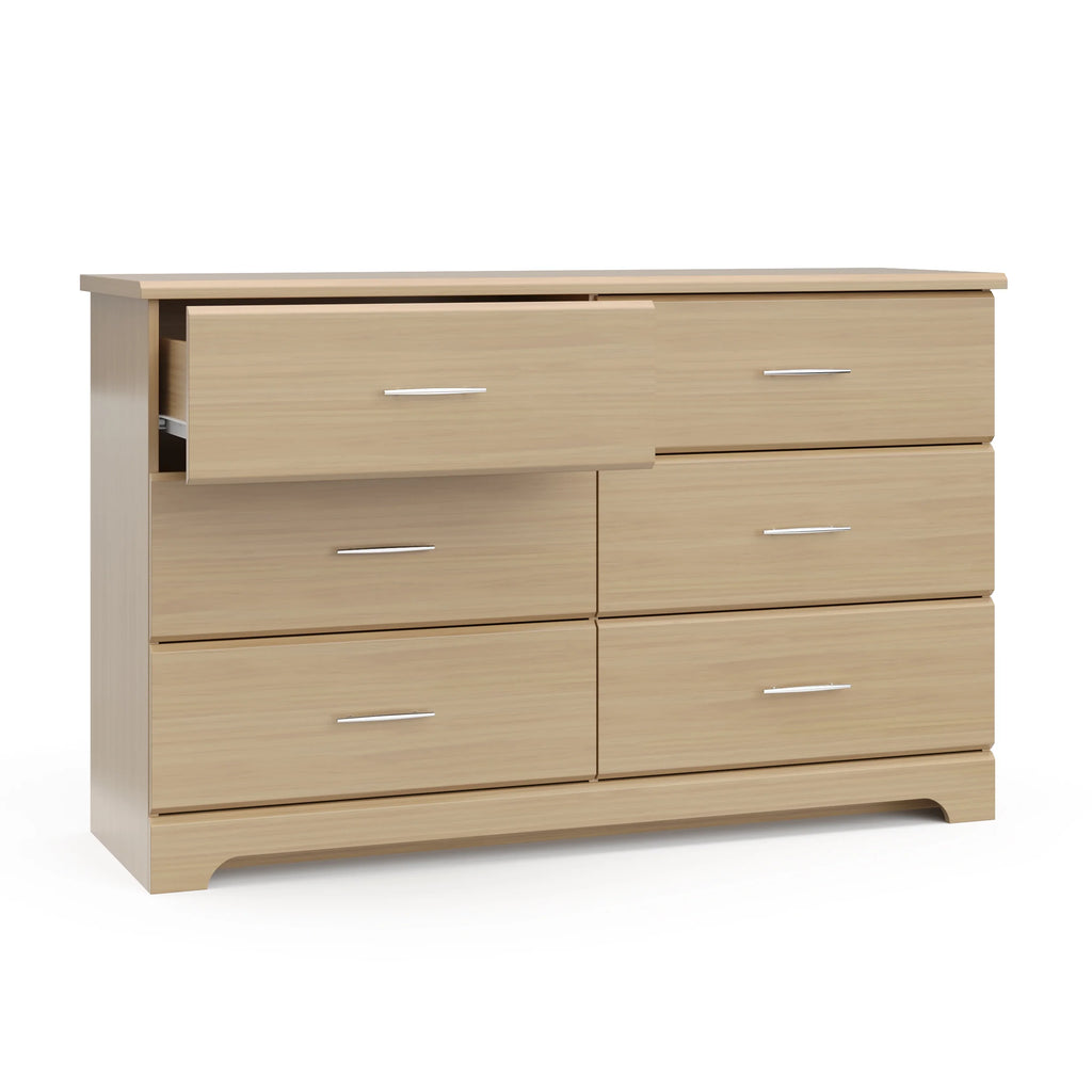 Dresser with 6 Drawers Driftwood k7