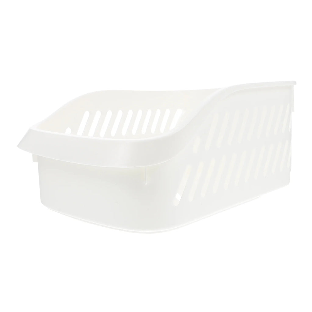 Storage Basket Toy Bins Office White k7p