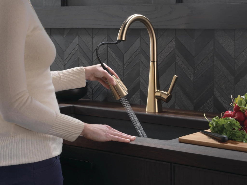 Kitchen Faucet Pull-Down Bronze a7