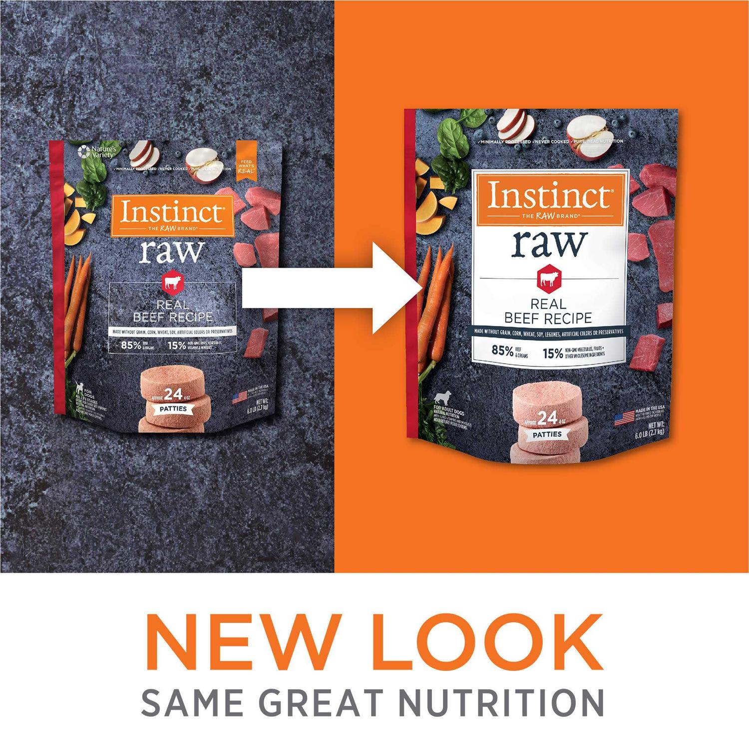 Frozen Raw Beef Patties Dog Food k7