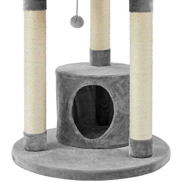 Cat Tree Condo with Faux Fur a7