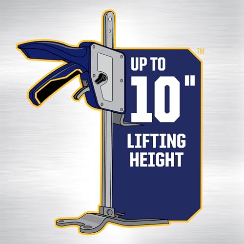 Construction Jack Hand Lifting Tool, 10" Lift, 330 lbs Capacity a7