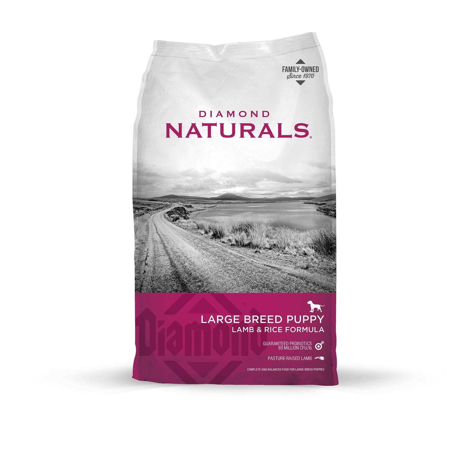Diamond Naturals Food Puppy Large Breed Lamb Rice - Pet Supplies online store