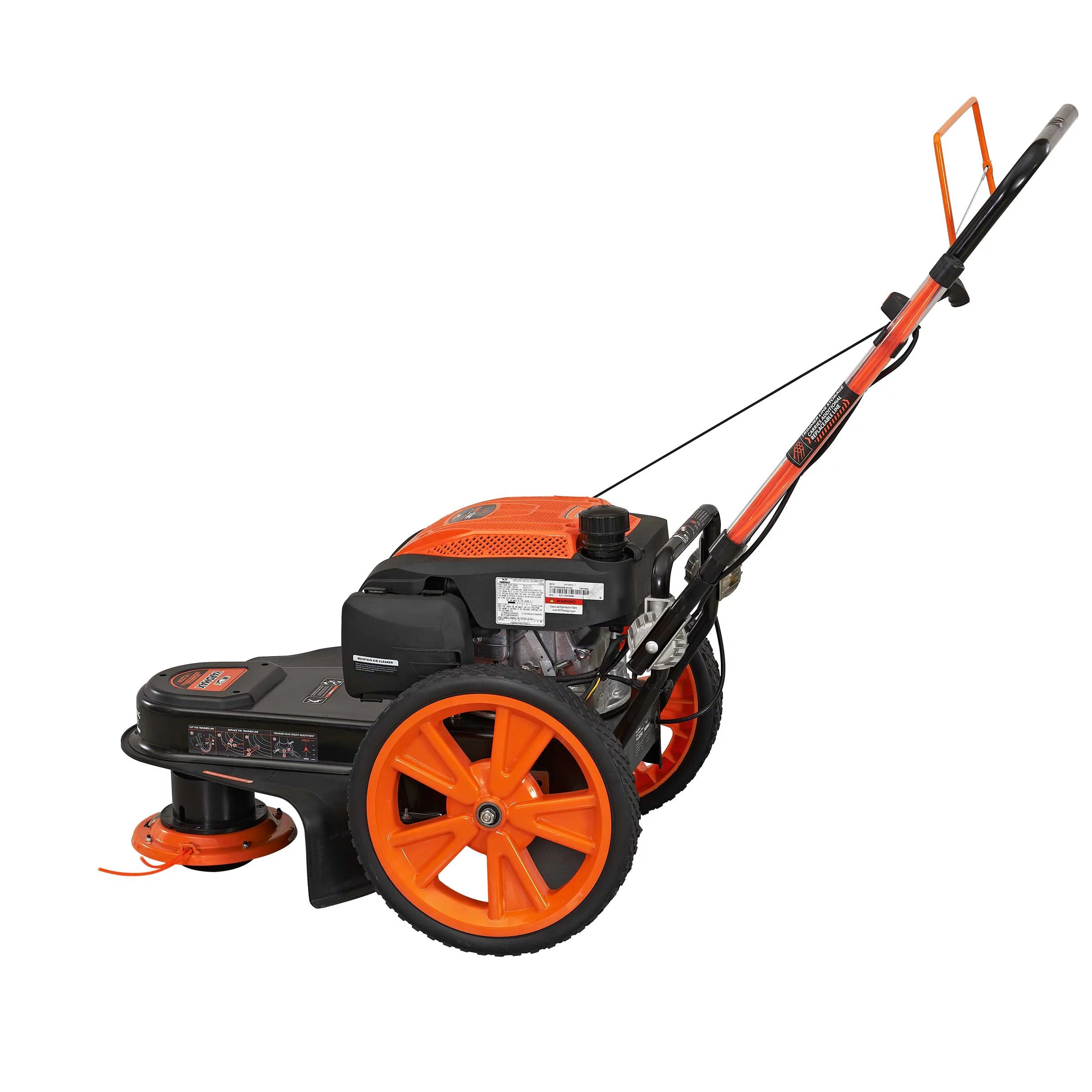 22 in. 170cc Gas Walk Behind String Trimmer Mower k7