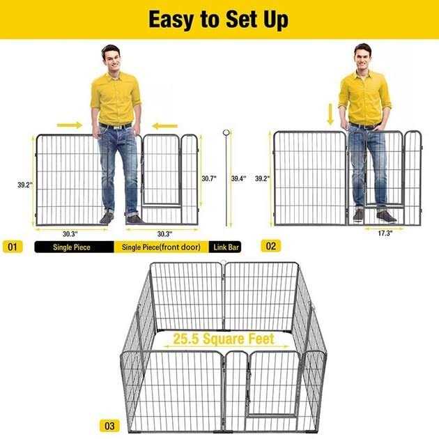 Outdoor Portable Dog Playpen k7m
