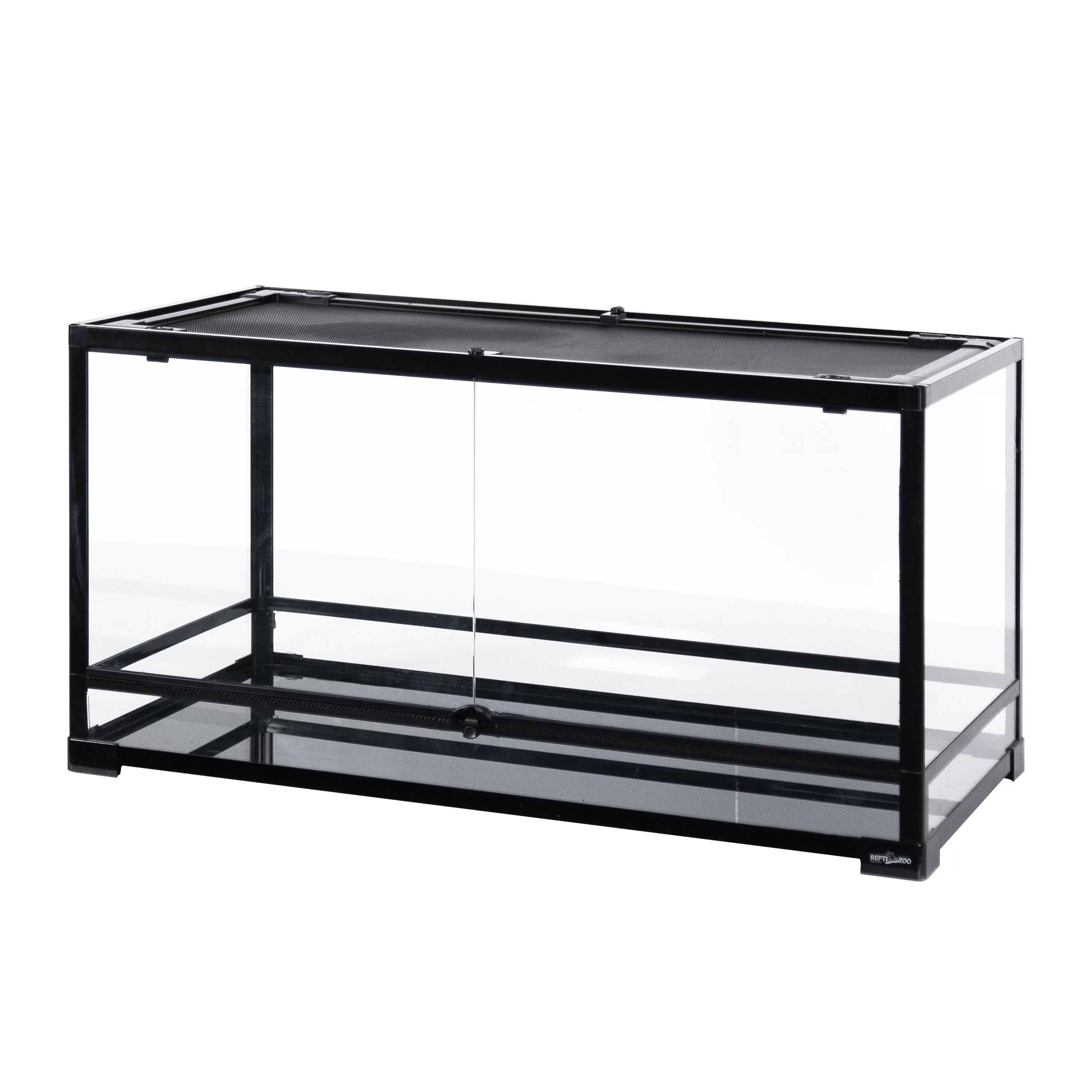 Glass Reptile Terrarium 50 Gallon Front Opening Habitat Tank a7