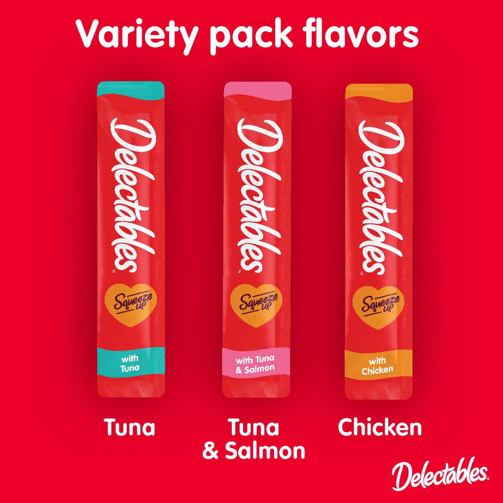 Lickable Wet Cat Treat Variety Pack k7m