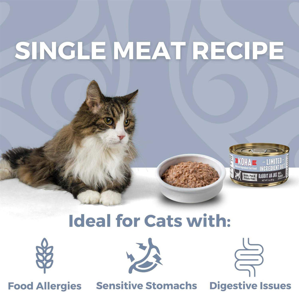 Rabbit Pate Wet Cat Food for Sensitive Stomachs a7