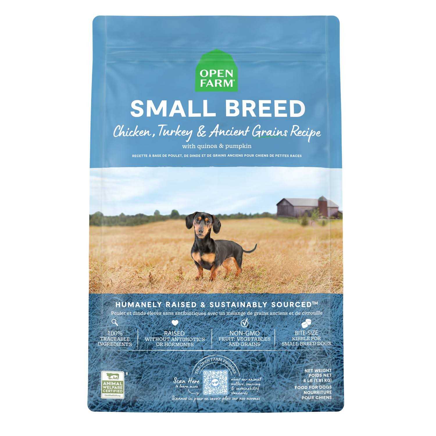 Pasture Raised Lamb Ancient Grains Dry Dog Food k7m