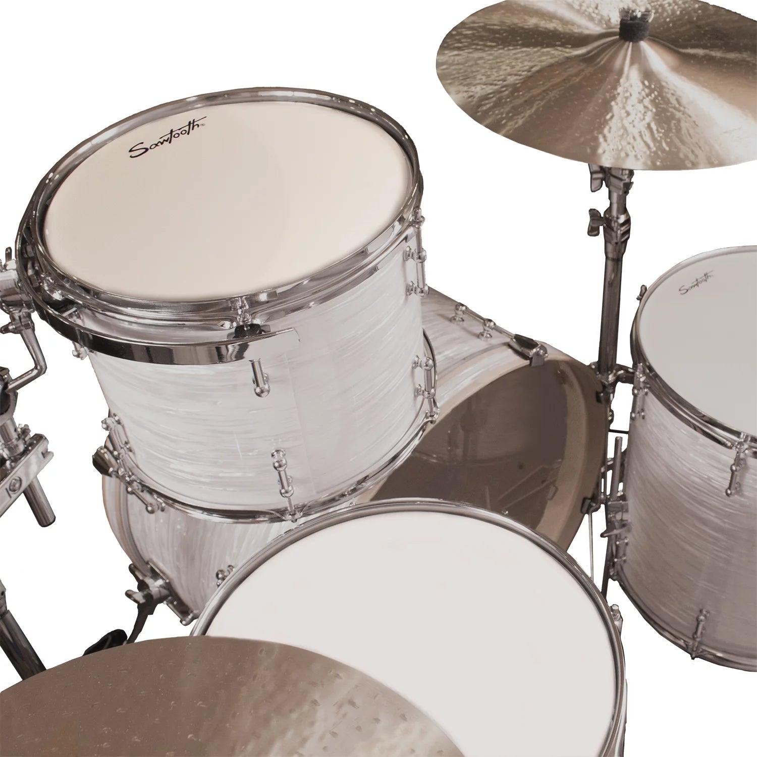 Drum Shell Pack 4-Piece with 24" Bass Drum White Oyster k7
