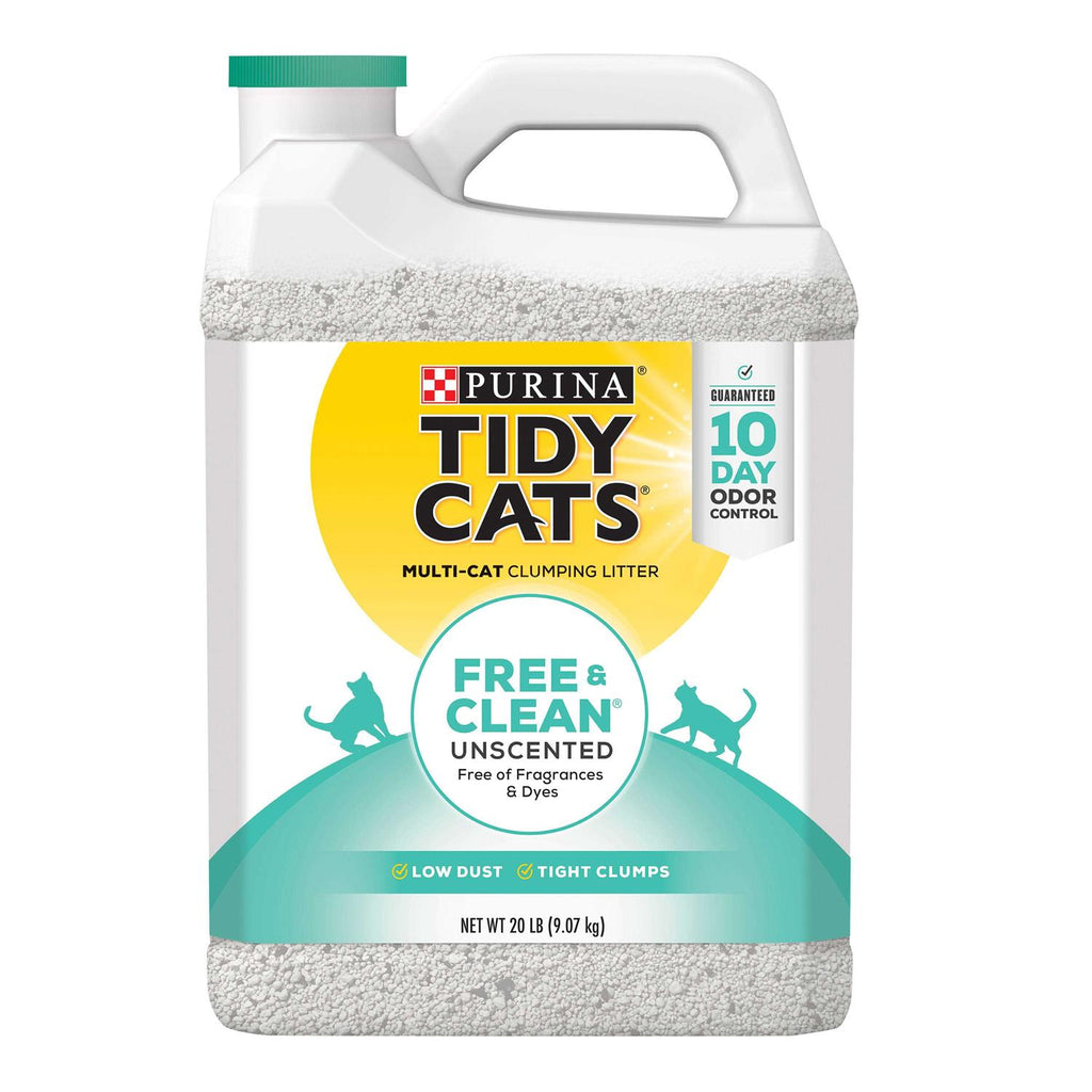 Purina Tidy Cats Free &amp; Clean Clumping Cat Litter Unscented - Pet Supplies online store