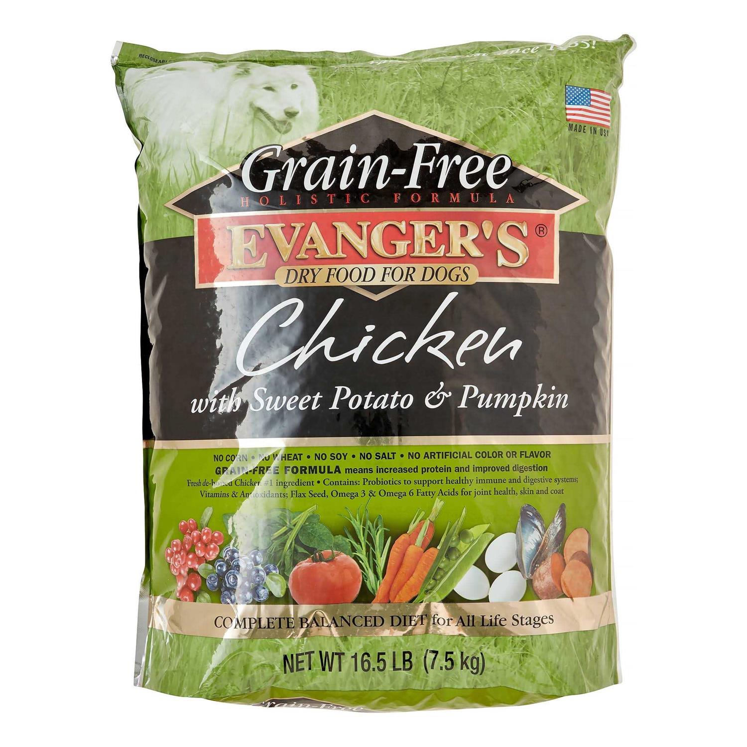 Chicken Sweet Potato Pumpkin Grain Free Dry Dog Food k7m