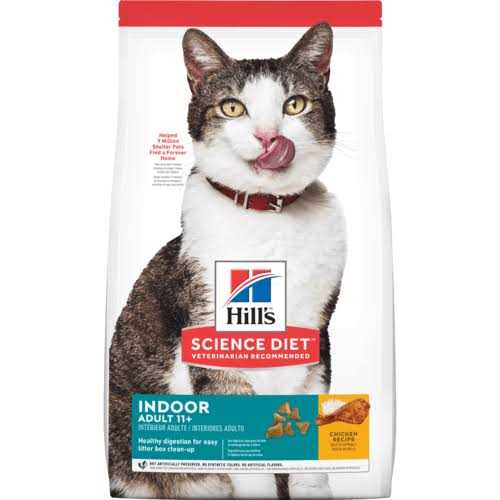 Indoor Dry Cat Food for Senior Cats k7m