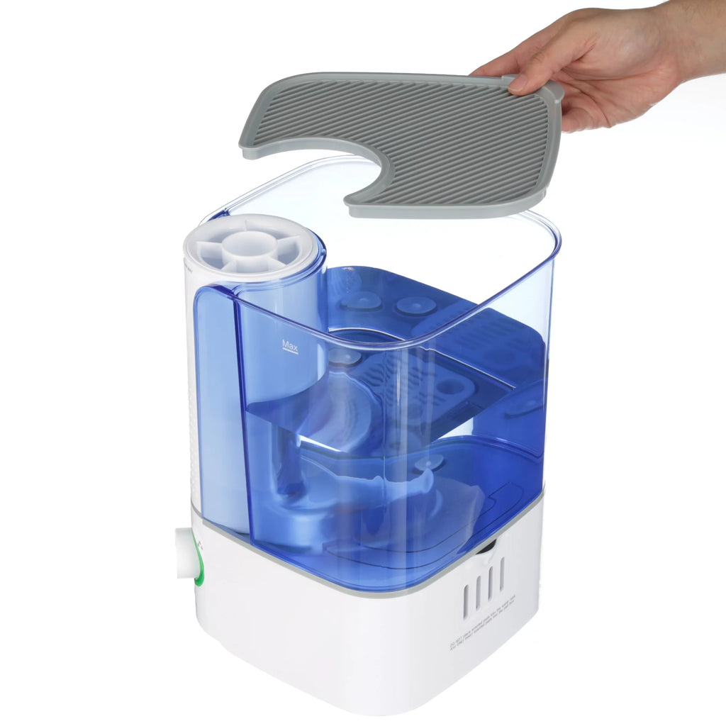 Warm Mist Humidifier Filter Free Top Fill 1.3 Gallon a7