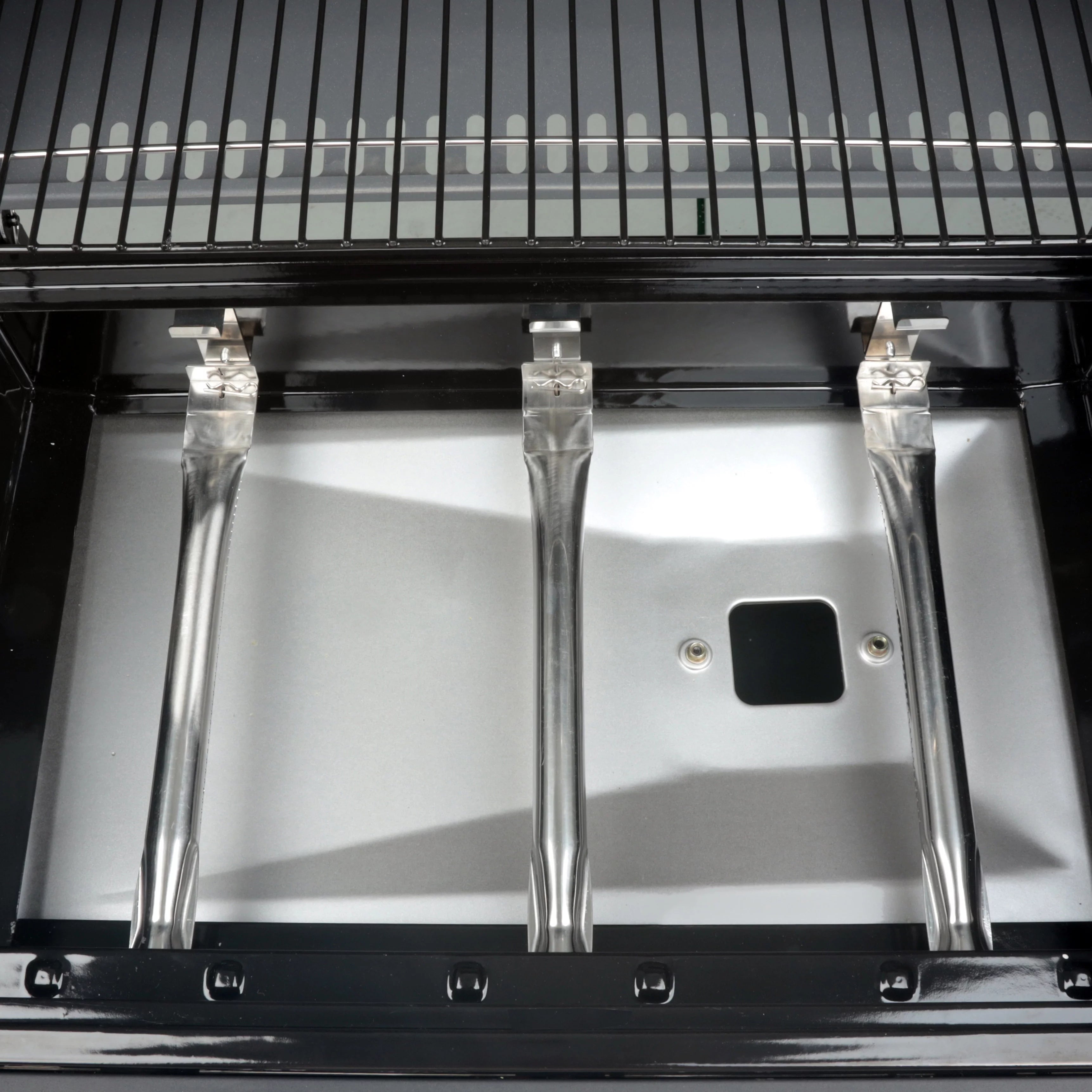 5 Burner Combo Gas Grill and Griddle Black k7p
