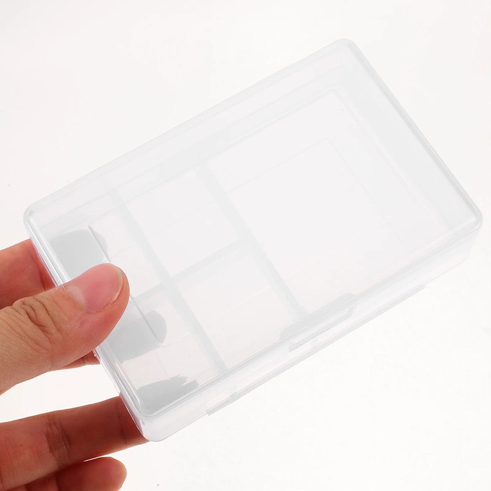 Clear Storage Boxes with Lids Organizer Cube a7