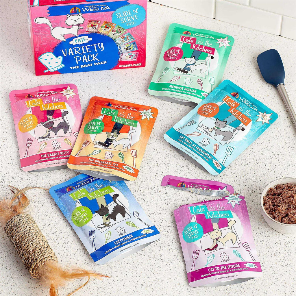 Cat Food Pouches Variety Pack k7