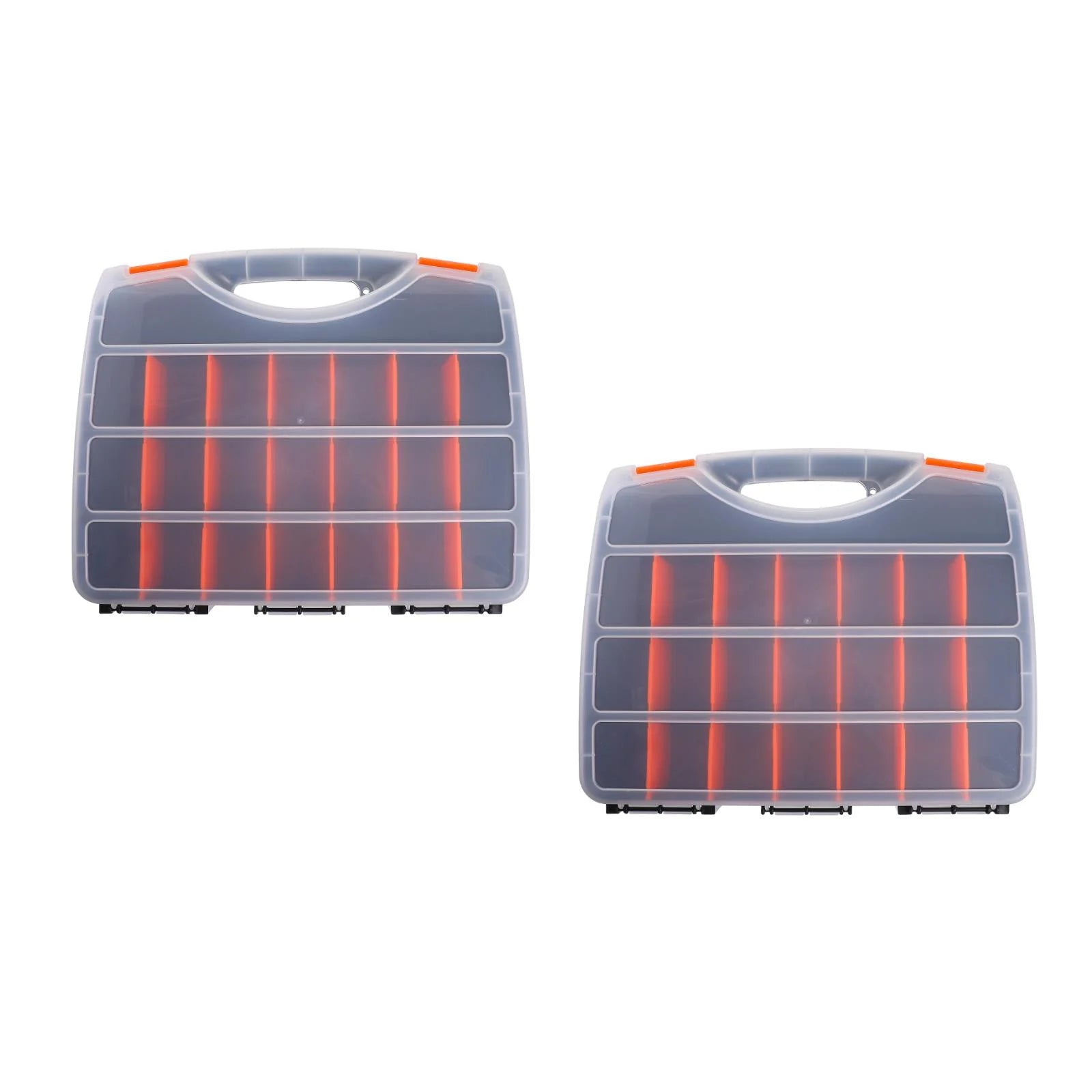 Screw Tool Organizer with Removable Dividers, Impact Resistant Storage Bins k7x