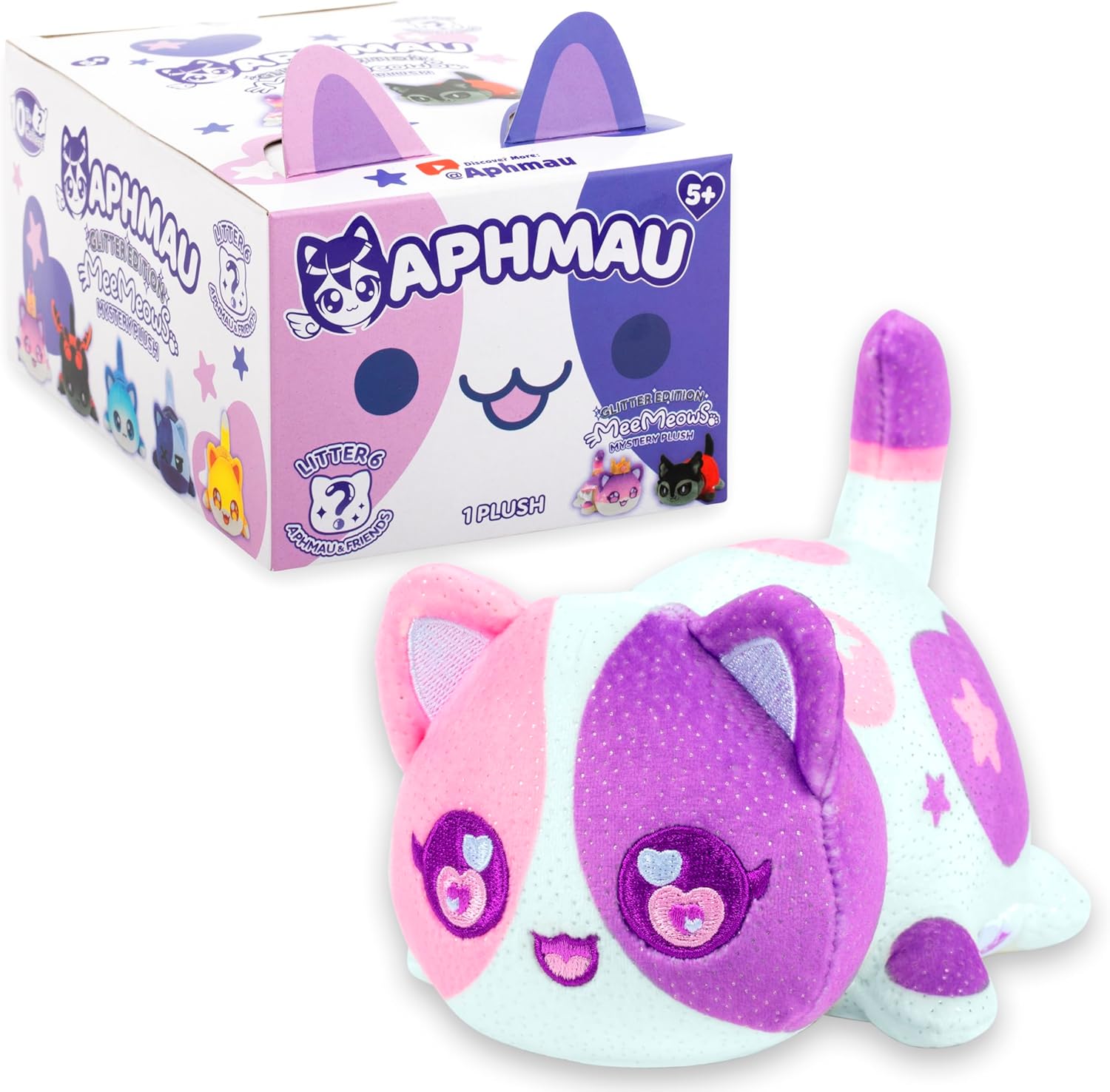 MeeMeow Mystery Plush Series 6 Blind Box 6 Inch k7q