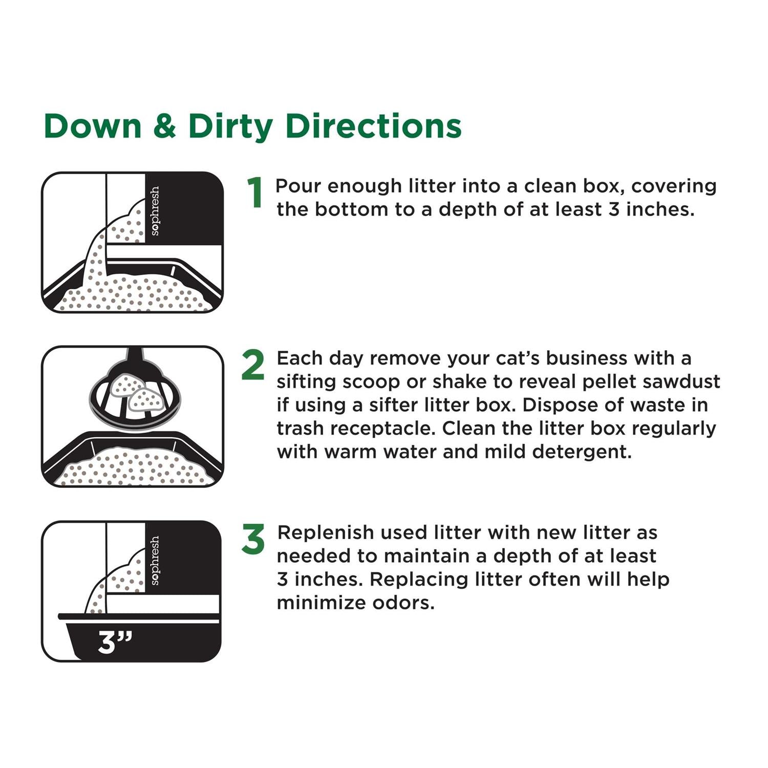 Pine Pellet Non-Clumping Cat Litter a7