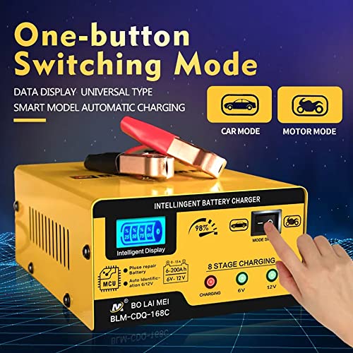 12V Car Battery Charger 15A Trickle Maintainer k7m
