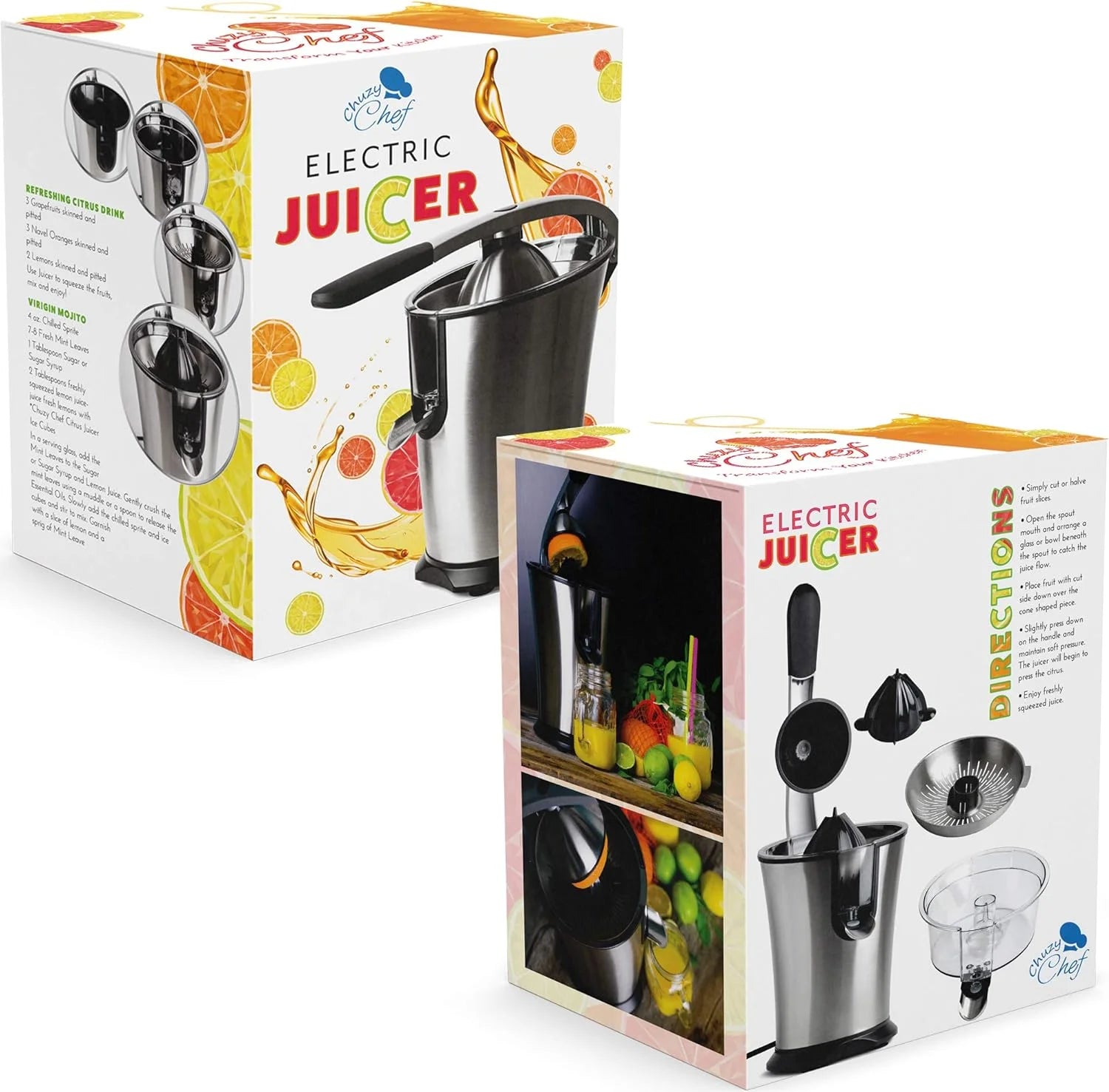 Citrus Juicer Electric Fruit Squeezer Orange Lemon Lime 7k