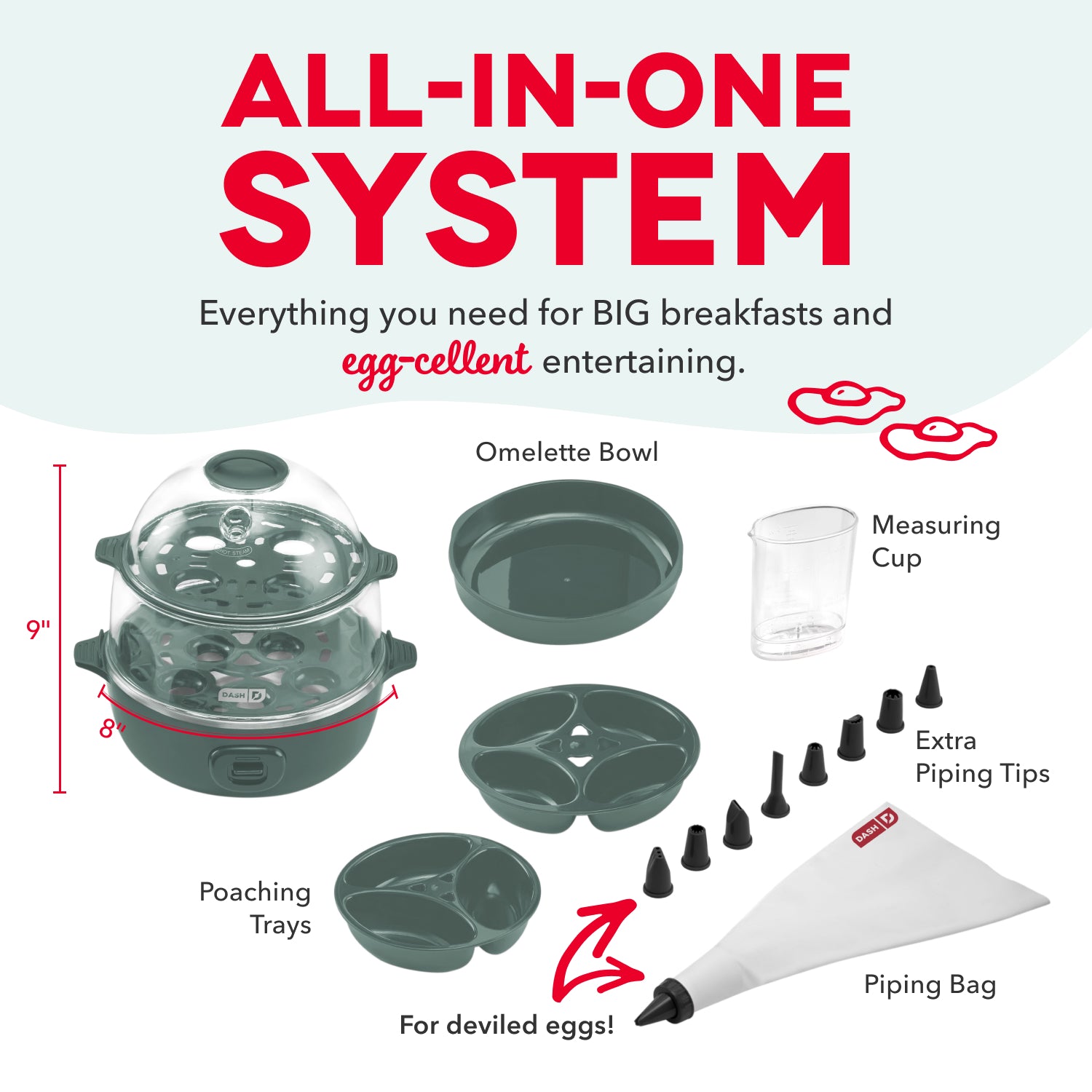16pc Egg Cooker J4　D3 x8