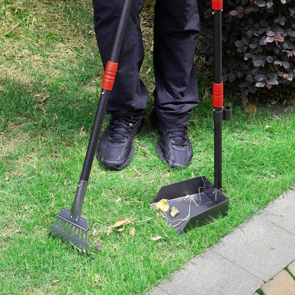 Dog Poop Tray and Rake Set k7m
