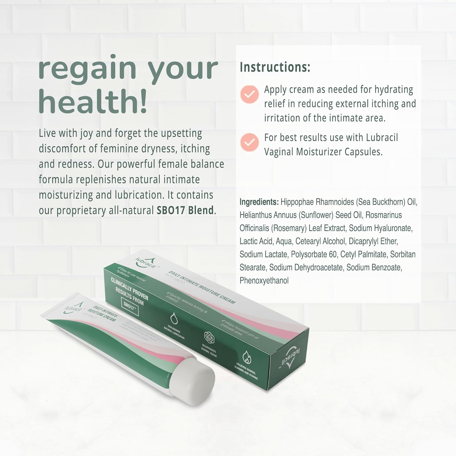 Intimate Feminine Cream & Menopause Support Gummies k7q