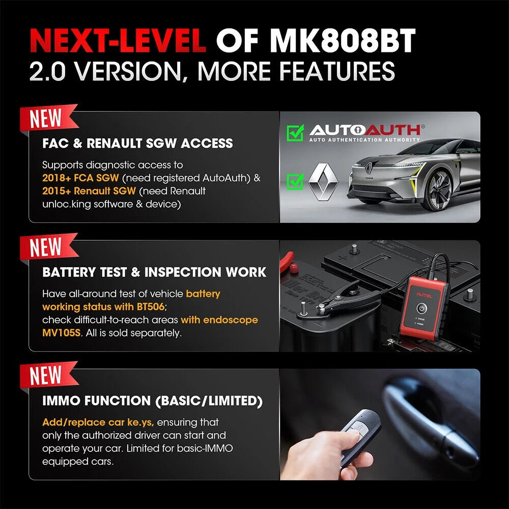 Car Diagnostic Scanner Bidirectional OBD2 Scanner k7