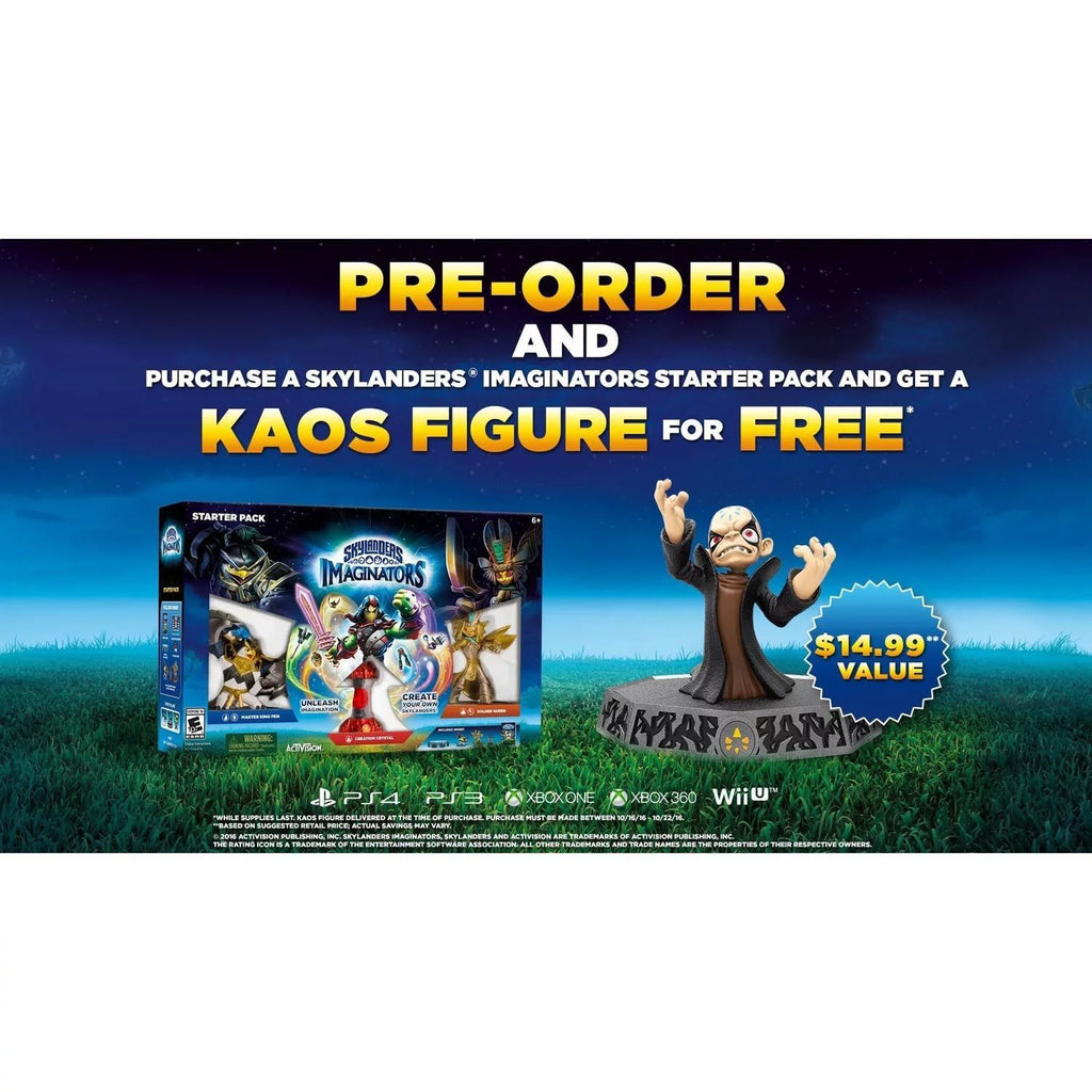 Skylanders Imaginators Starter Pack PS4 k7m