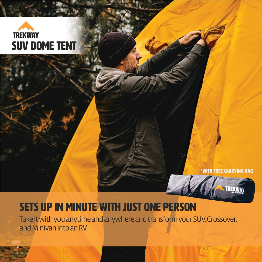 Waterproof Instant Camping Tent for SUV 9x9 ft k7