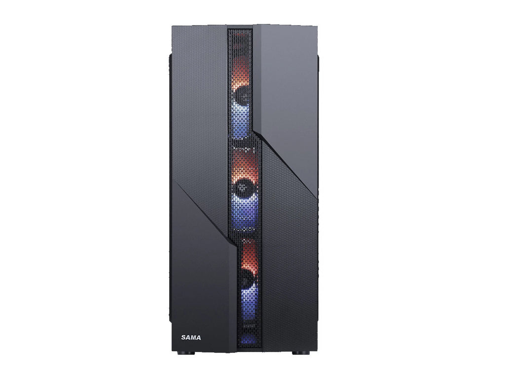 Black USB3.0 ATX Mid Tower Gaming Computer Case w4a