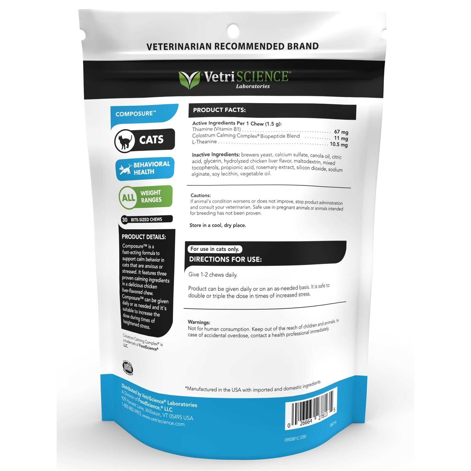 Cat Calming Supplement Pet Supplies k7m