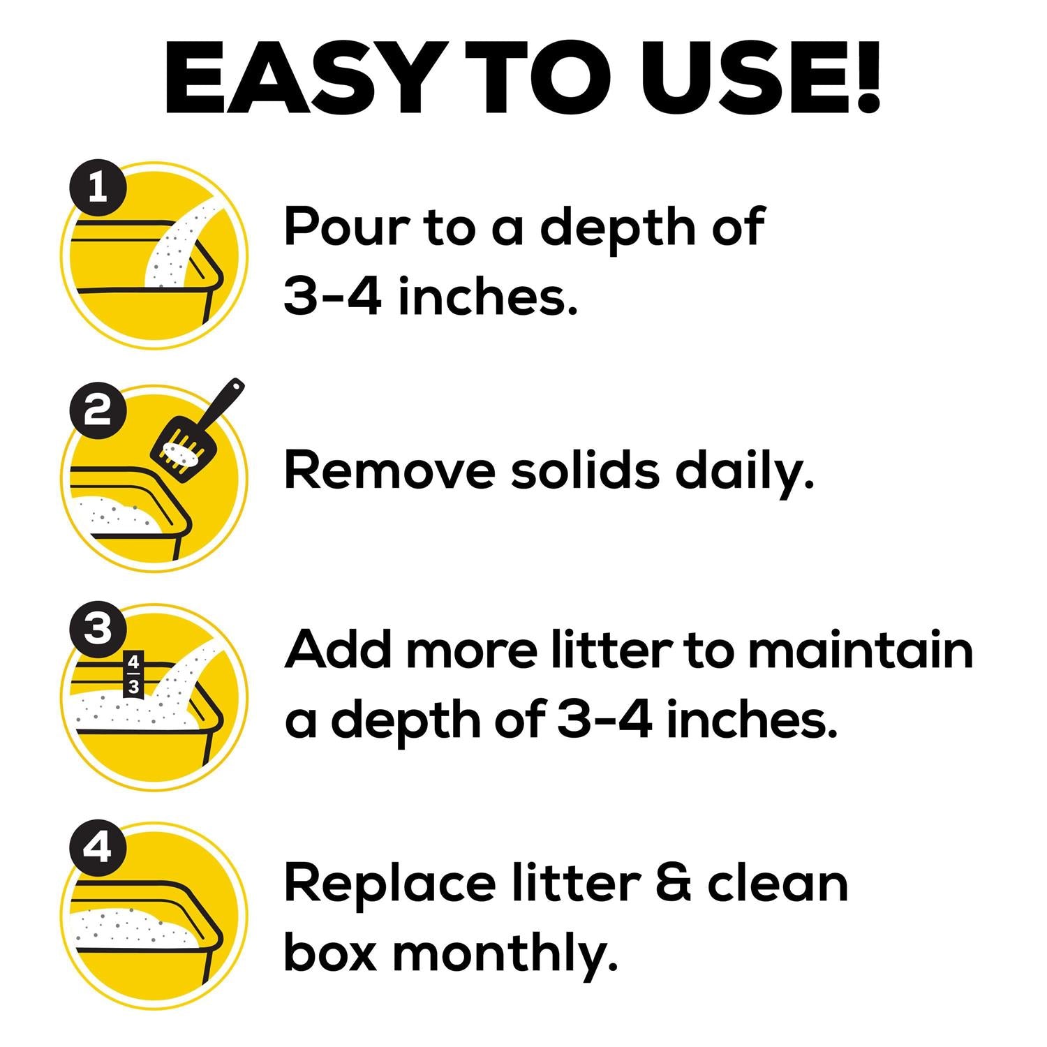 Cat Litter Clumping Lightweight 24/7 Performance k7