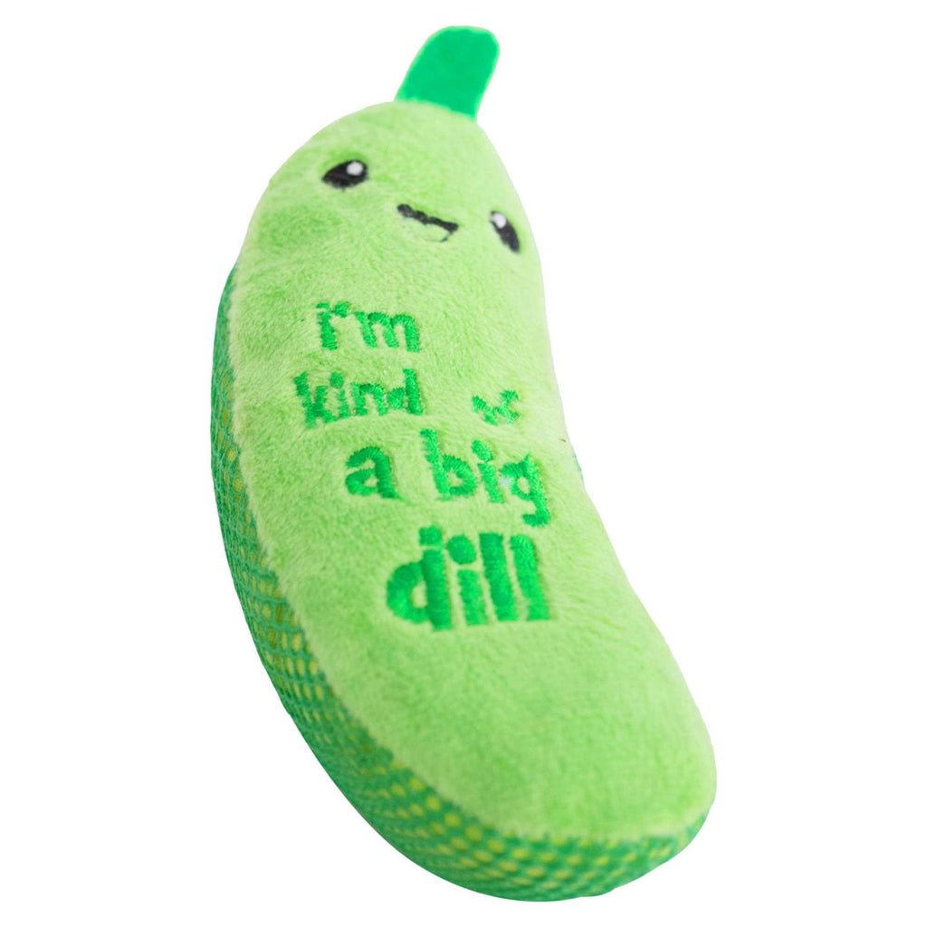 Crunchy Pickle Kicker Catnip Cat Toy a7