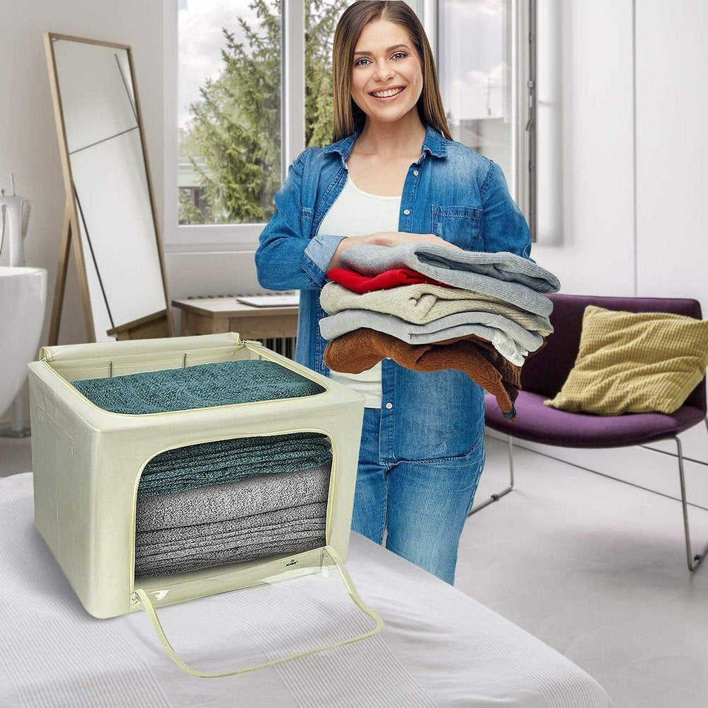 Clothes & Blanket Storage Bags, Underbed Organizer 2-Pack q7m