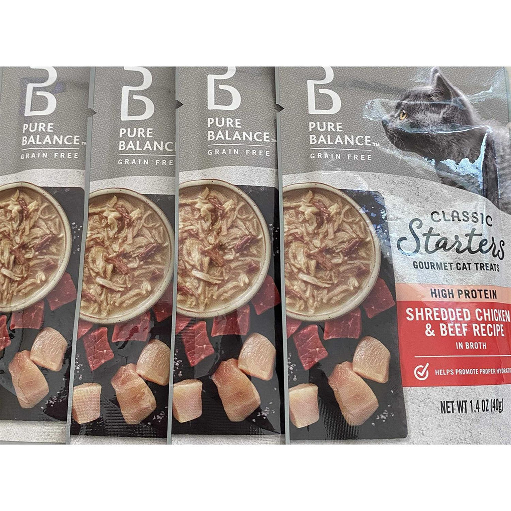 Shredded Chicken & Beef Broth Cat Treats k7m