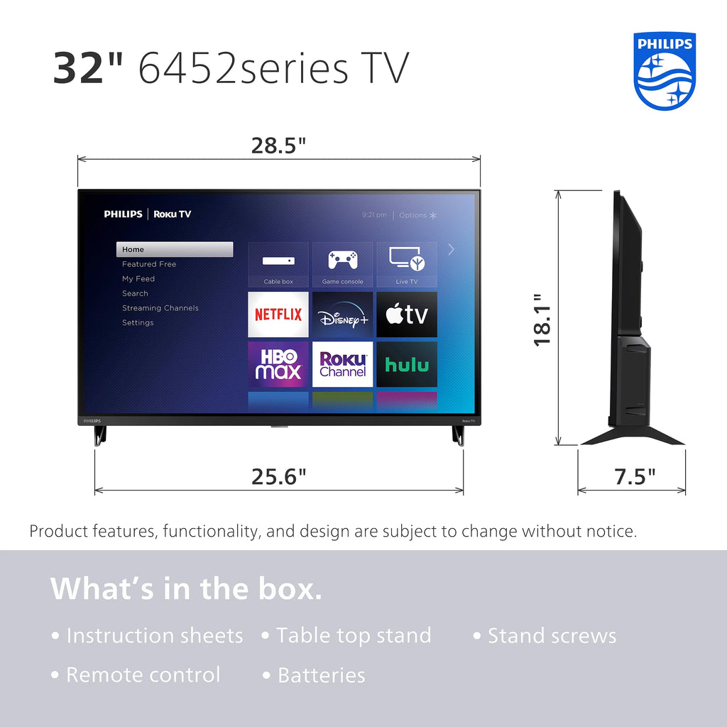 32" HD Smart LED TV 7k