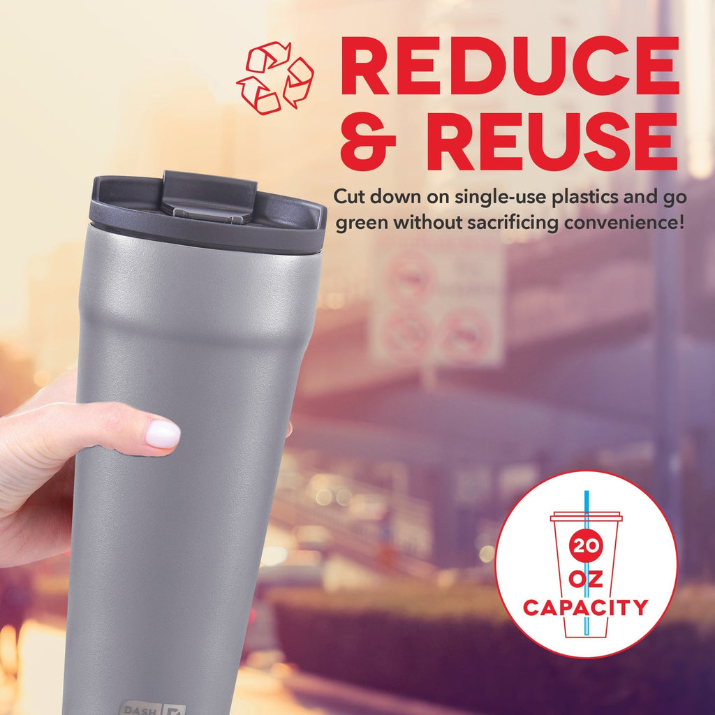 2-in-1 Spill-Proof Insulated Tumbler F0　M6 OJ