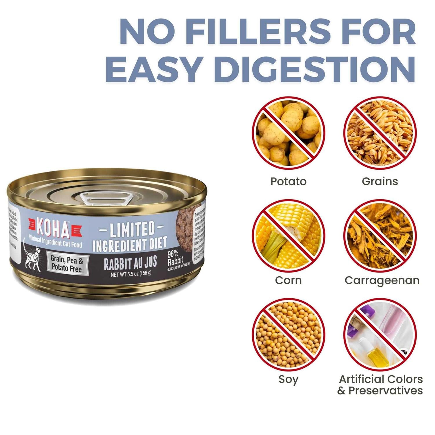 Rabbit Pate Wet Cat Food for Sensitive Stomachs a7