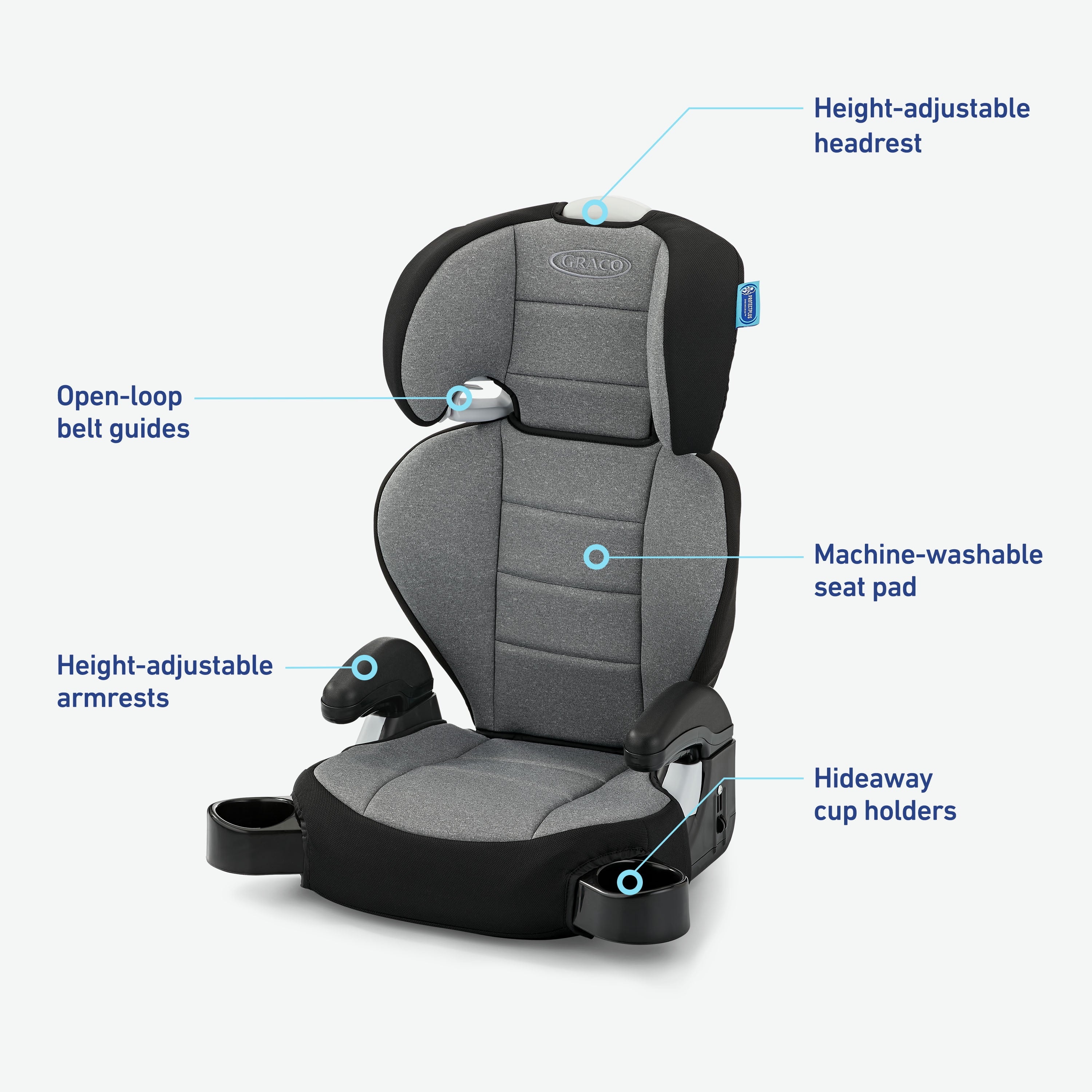 Graco TurboBooster 2.0 Highback Booster Seat Declan k7